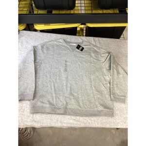 DSG Mens Classic Fleece Crewneck Sweatshirt Light Heather‎ Gray XXL DAM24419H
